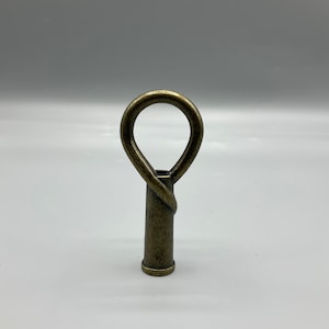 Vintage pot metal lamp loop ( used)