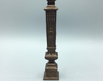 Vintage cast zinc lamp column spacer part( used)