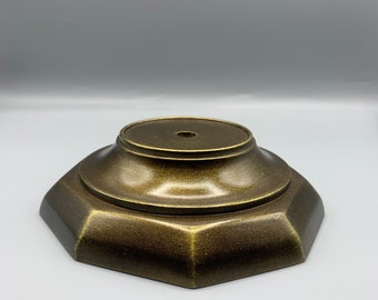Vintage cast metal lamp base ( used)