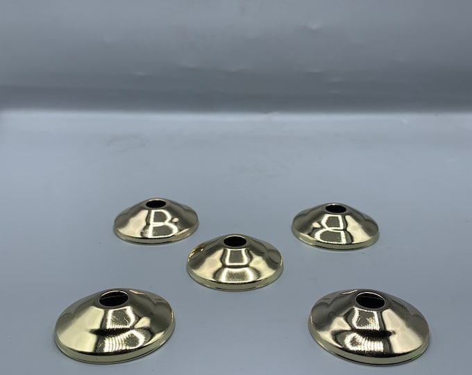 Solid Cast Brass Stamped Lamp Check Ring Part Etsy