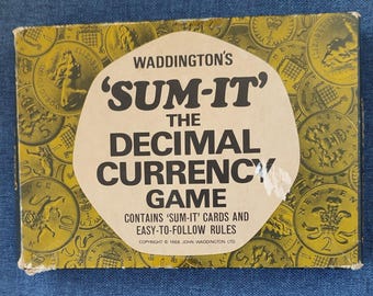 Waddington's 'Sum-It' The Decimal Currency Game 1968