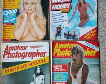 Four Amateur Photographer Magazines - 1st, 8th, 15th & 22nd February 1986