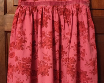 Girl's Laura Ashley Flowered Dress Age 7 Various Red Shades