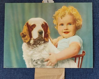 Vintage Calendar Photo Board
