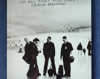 U2 All That You Can't Leave Behind Guitar Chords And Lyrics Book