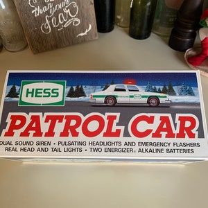 1993 Hess Patrol Car