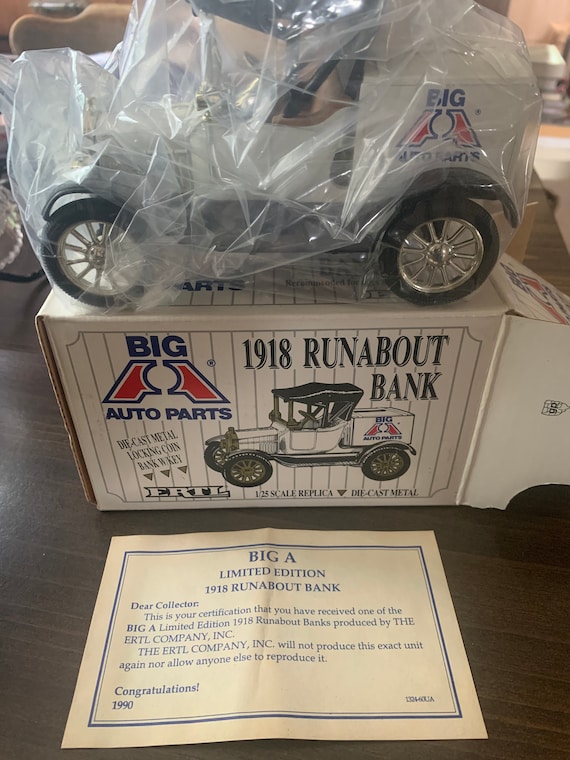 Ertl 1918 Die Cast Runabout Truck Bank No. 1324 - Etsy