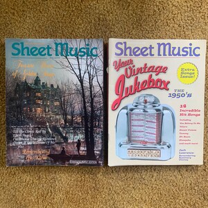 Vintage ‘Sheet Music’ Magazines