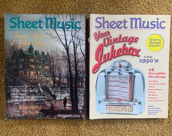 Vintage ‘Sheet Music’ Magazines