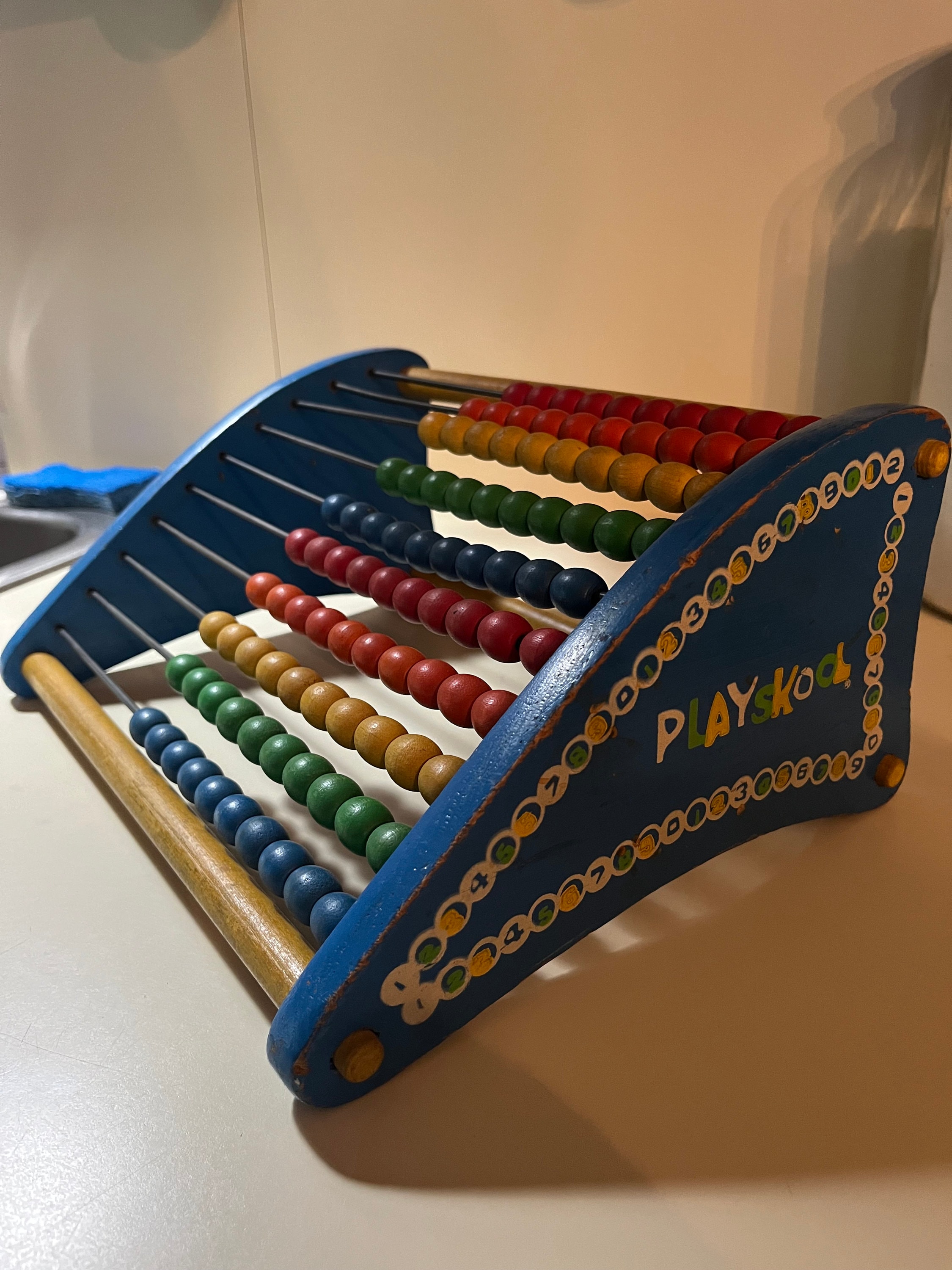 Playskool Abacus Colorful Counting Beads - Main Image
