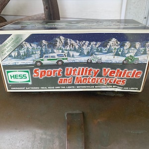 Hess Sport Utility Vehicle and Motorcycles