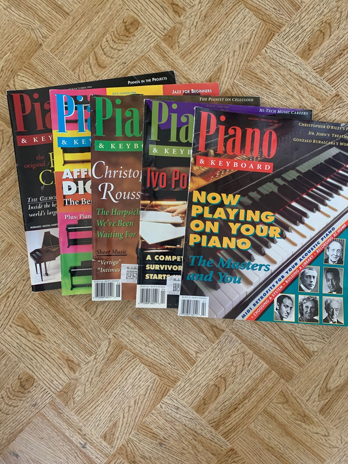 Vintage Piano &Keyboard Magazines Lote de 5 Etsy
