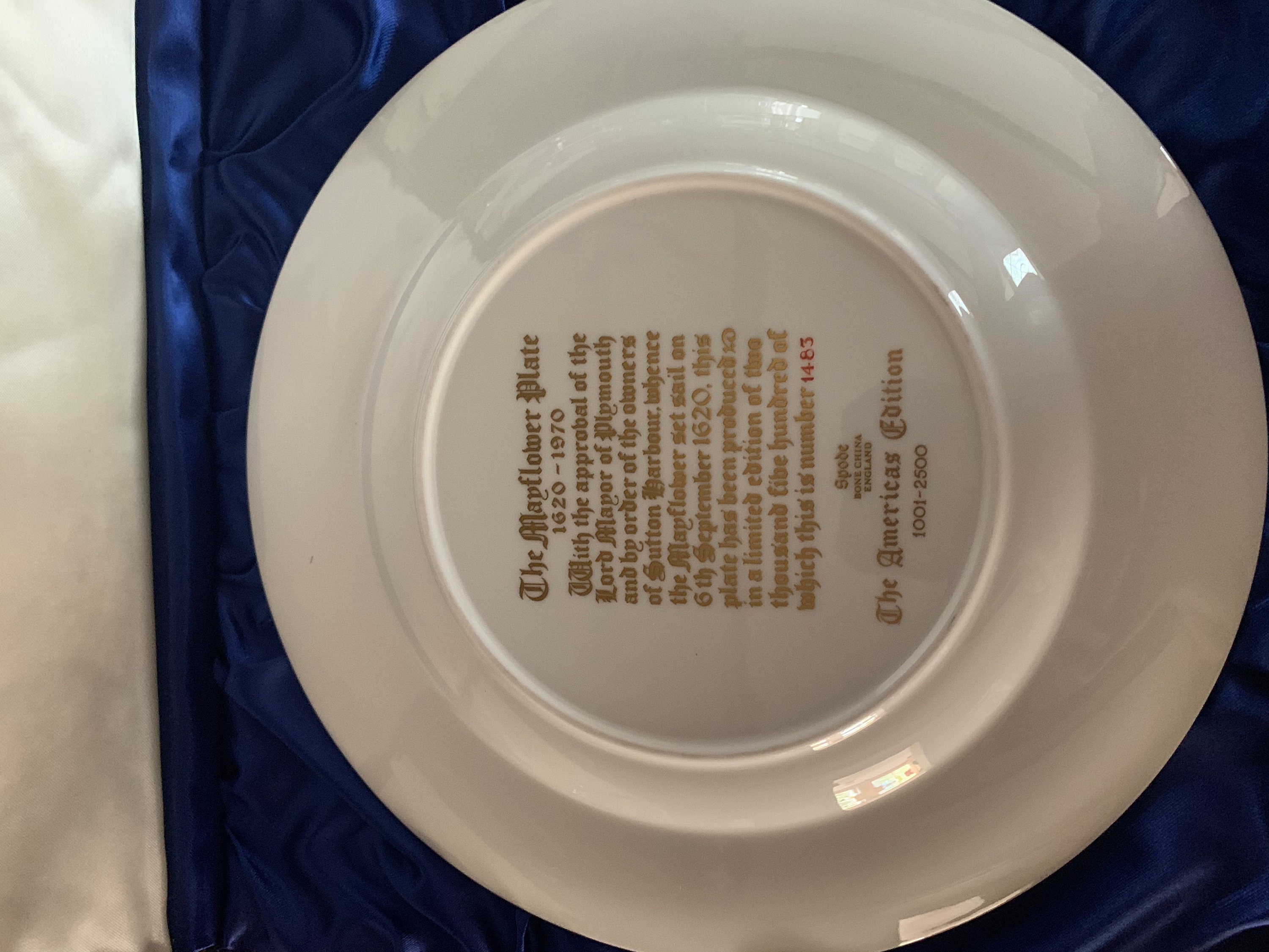 Spode Commemorative Plate Etsy