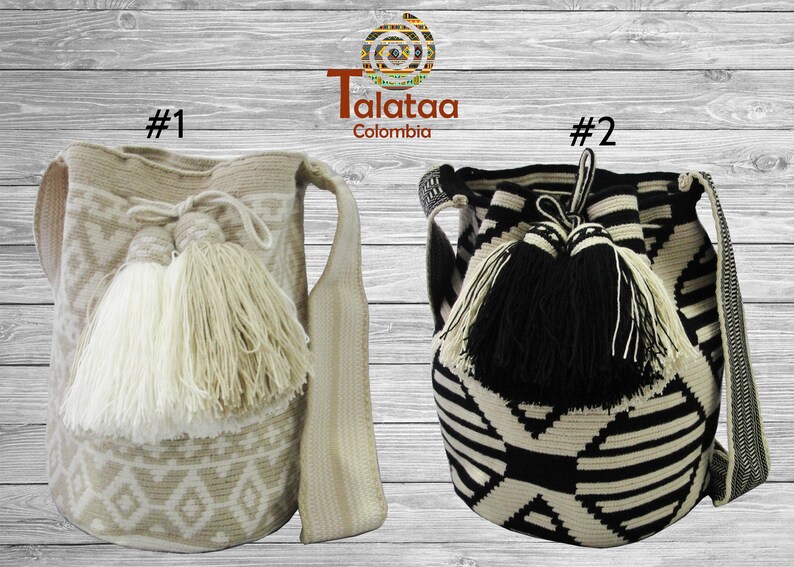 Wayuu bag *Colors* Handmade mochila in Colombia.