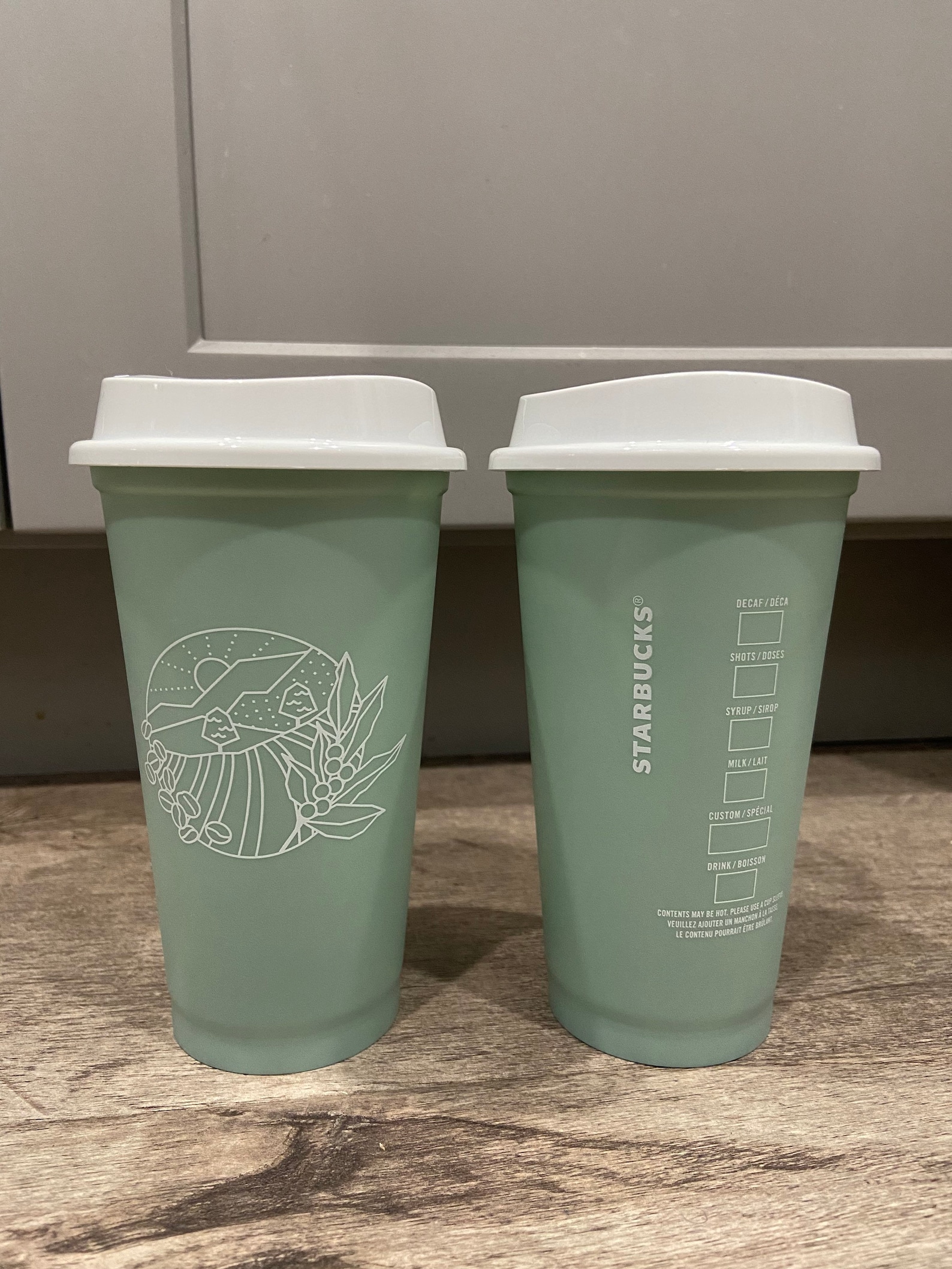 Starbucks Earth Day Reusable Hot Cup 2021 Custom Etsy