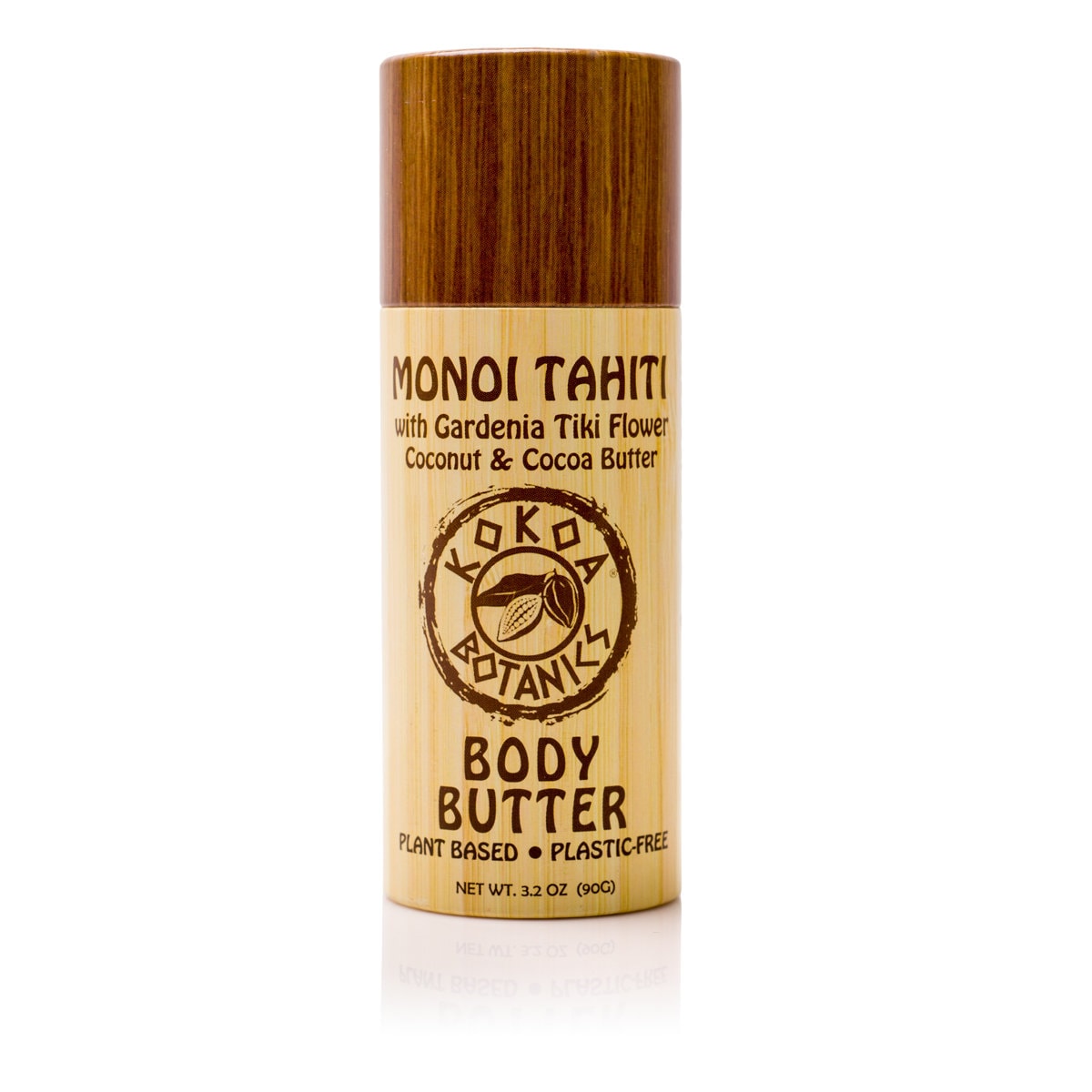 MONOI de TAHITI - Moisturizing Lotion Bar - Plastic-Free - Handcrafted - with Virgin Cold Pressed Coconut Oil