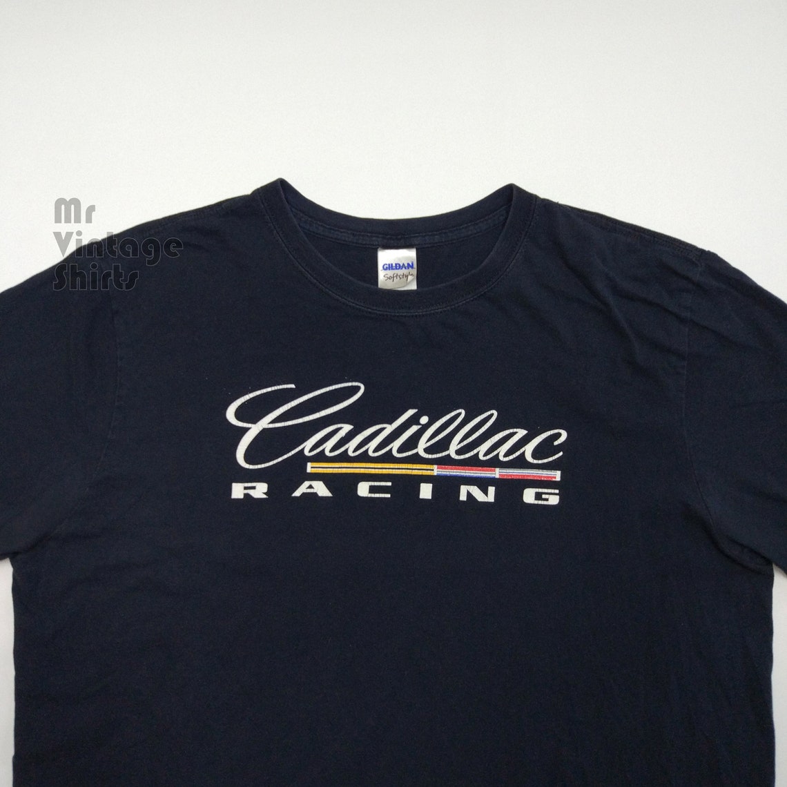 Double Sided Cadillac Racing Tshirt / Auto Racing Sport Competition
