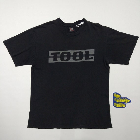 トップス 00s TOOL tshirt black 2000s Tool Shirt Small Los Angeles California – Madd Vintage