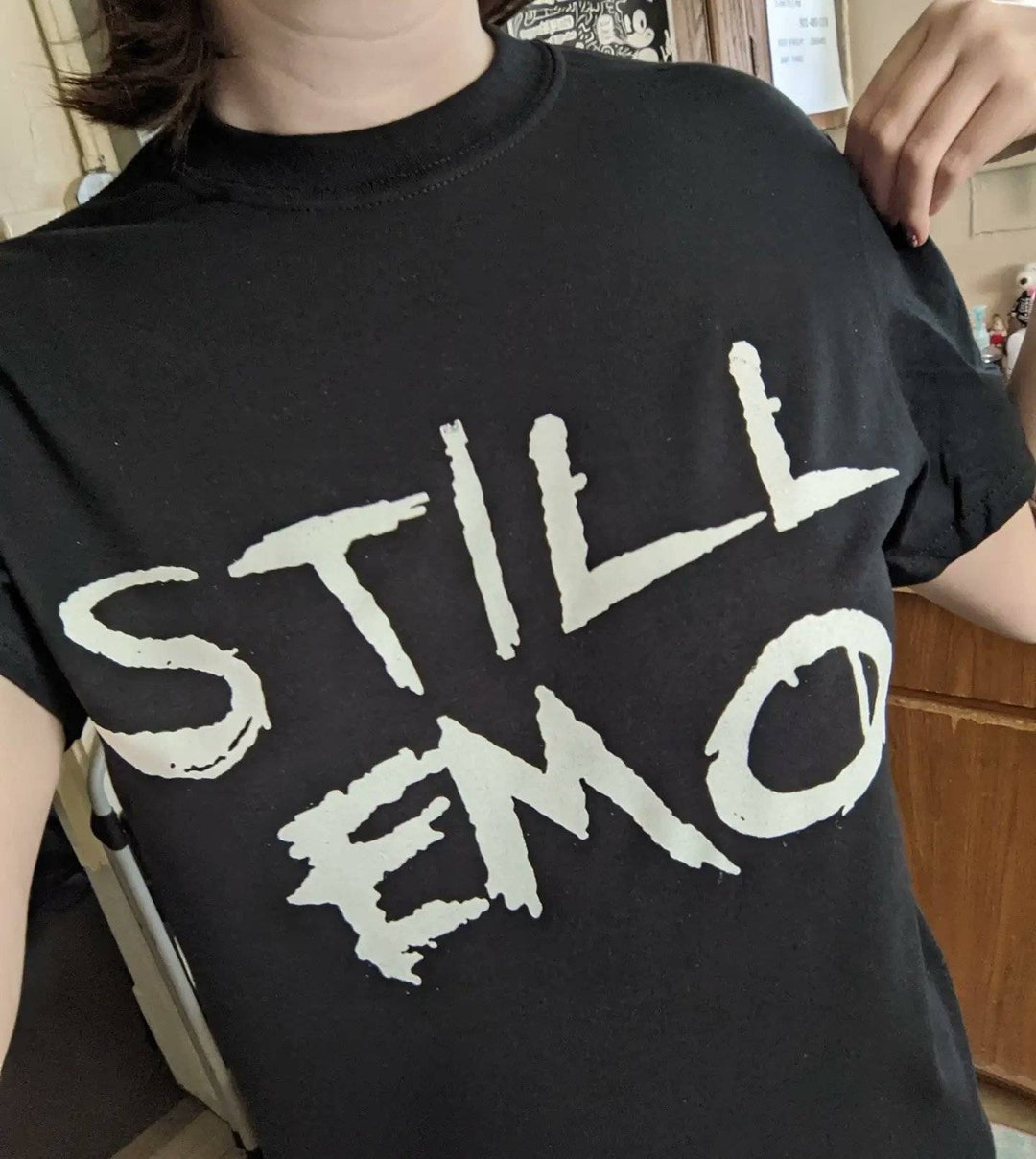 Threadless Still Emo (BLACK) T-Shirt