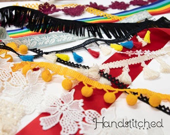 Multi Colour //Black //White 6cm Wide Stretch Elastic Waistband Cuffs WAVY Elastic