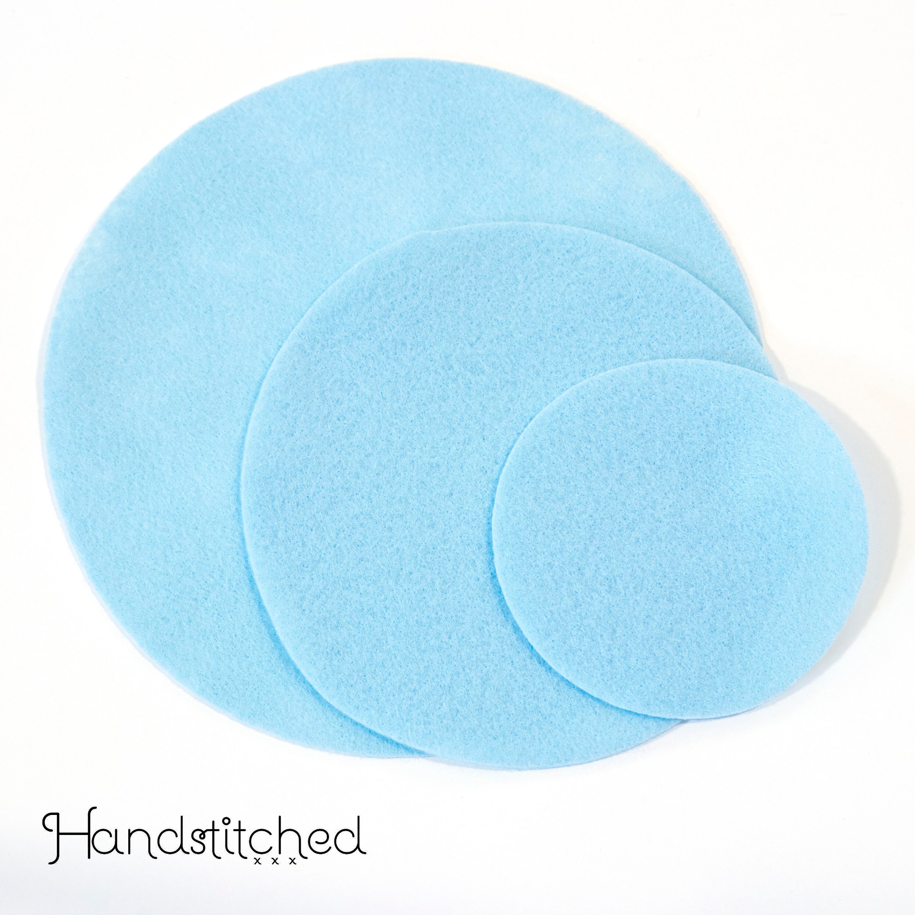 Felt Circles for Embroidery Hoop Backing 8 6 Etsy