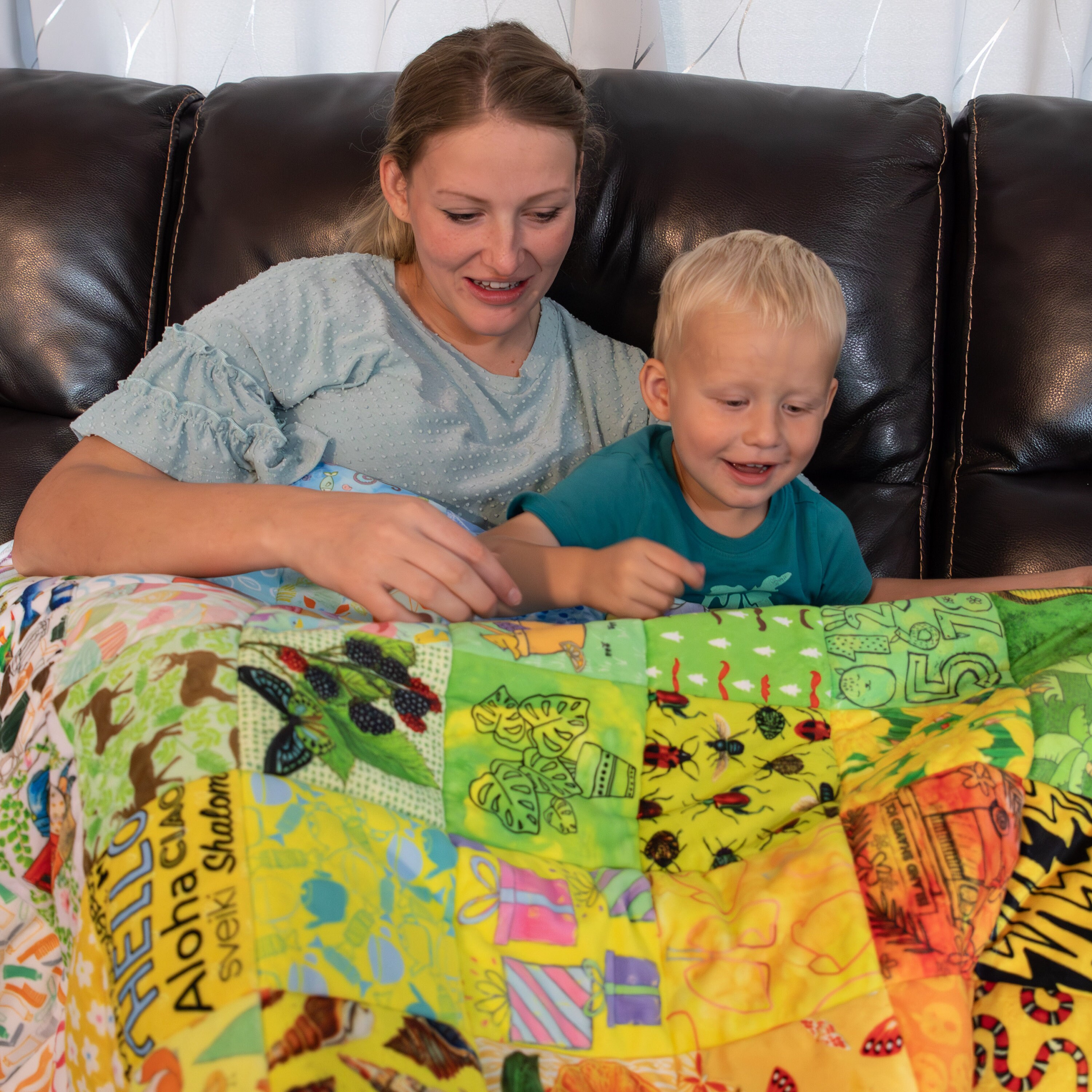 online wholesale discounts Minky Quilt Panel Hidden pictures eye spy