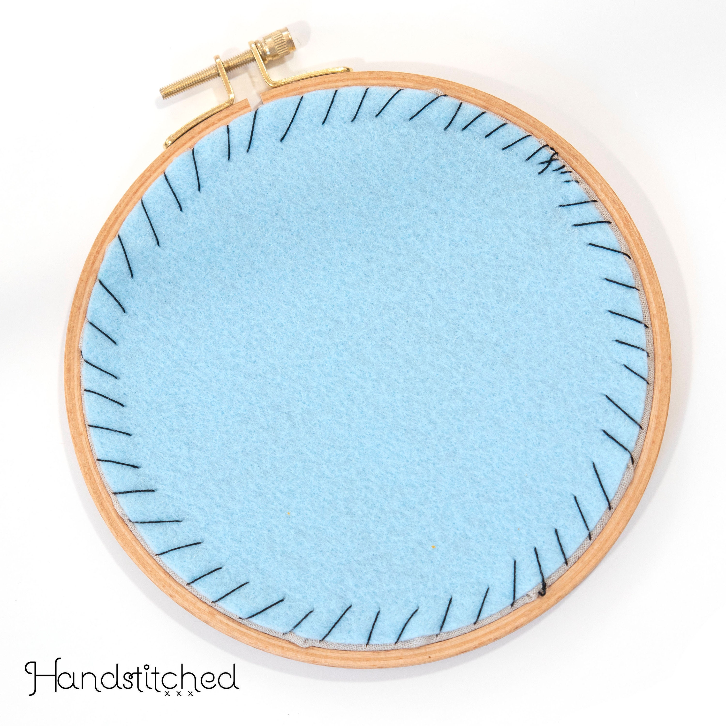 Felt Circles for Embroidery Hoop Backing 8 6 Etsy