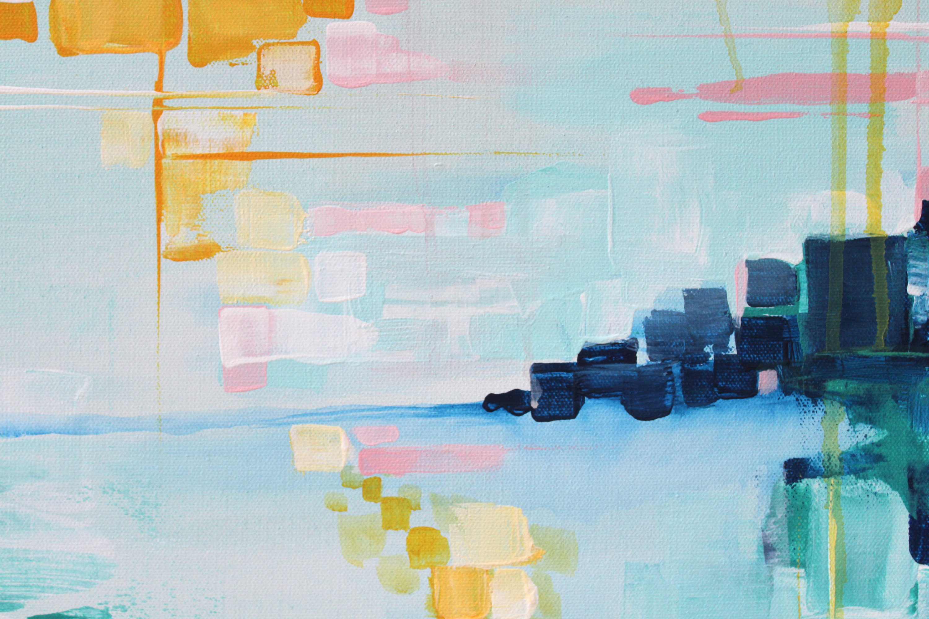 Original abstract canvas wall art | Etsy