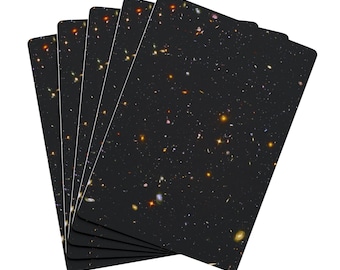 Cosmic Playing Cards Set | Unique Gift for Gamers | Astronomy Lovers Poker Playing Cards, Card Games, Outer Space Design Deck