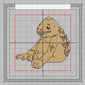 Projekt haftu maszynowego Zelda - Goron 4x4