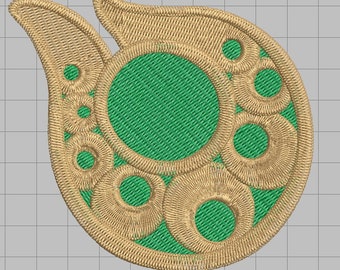 Zelda Machine Embroidery Design - Stamina Vessel 4x4