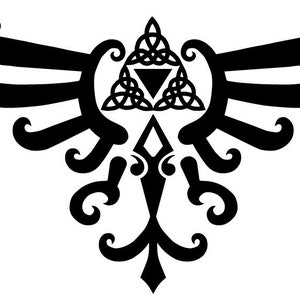SVG File Zelda Inspired Embellished Crest