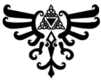SVG File Zelda Inspired Embellished Crest