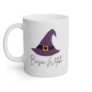 Basic Witch White Mug, 11oz