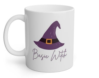Basic Witch White Tasse, 11oz