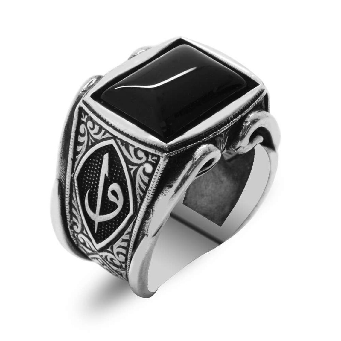Vintage Men Ring Ottoman Men Ring Handmade 925k Sterling | Etsy