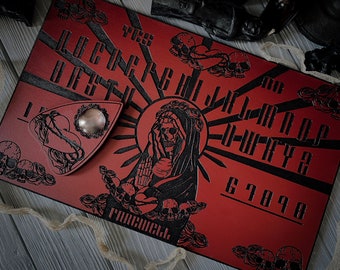 Wooden Ouija Board | Santa Muerte