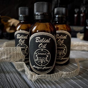 Belial Ritualöl | Salböl für Kraft, Souveränität und spirituelle Meisterung