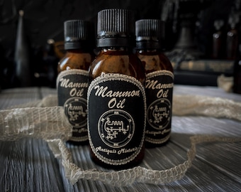 Mammon Ritual Oil | Anointing Oil for Wealth, Power & Manifestation
