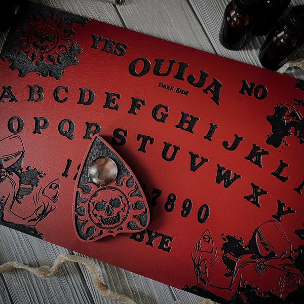 Wooden Ouija Board | Dark Side