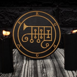 RONOVE (RONOBE) - Pentacle de altar de madera