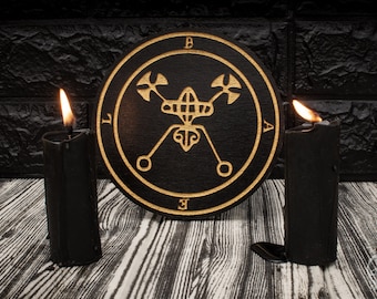 BAEL (BEELZEBUB) - Wooden Altar Pentacle