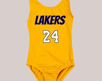 womens lakers bodysuit