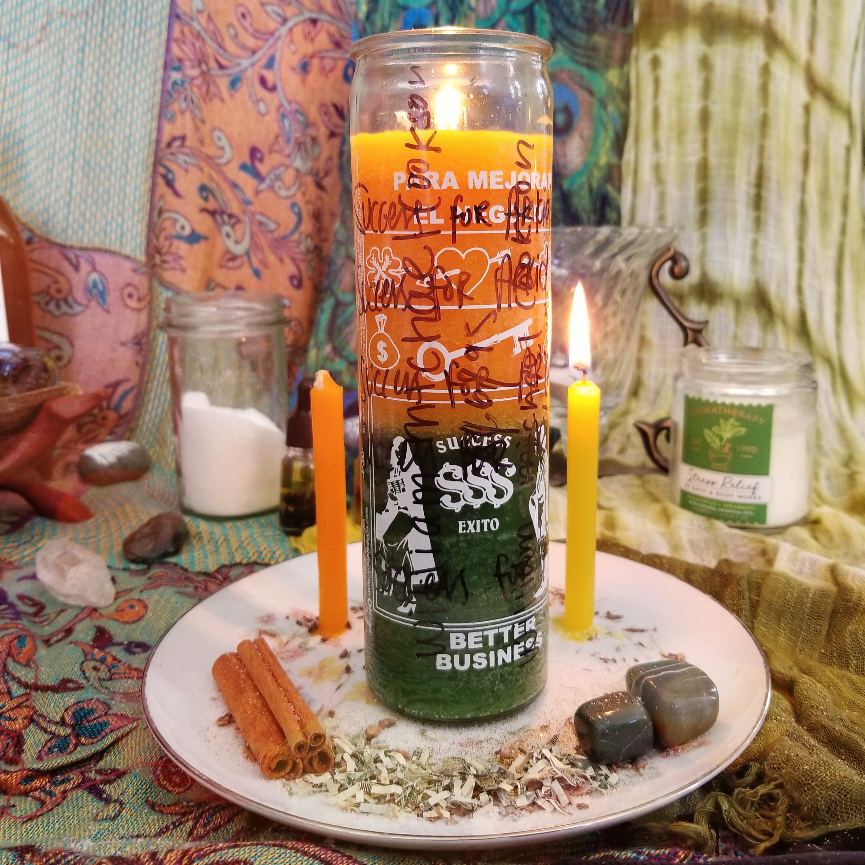 Better Business Seven Day Candle Spell Etsy