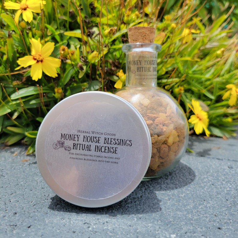 Money House Blessings Ritual Incense Etsy