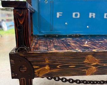 Vintage Ford 55-62 Tailgate Bench - Etsy