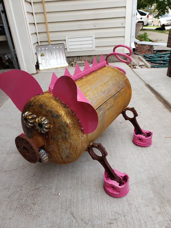 Rustic Fire Pig Fire Pit