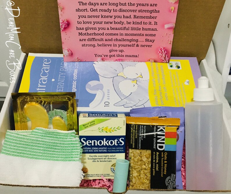 Custom New Mom Postpartum Care Package New Mom Gift Gift Etsy