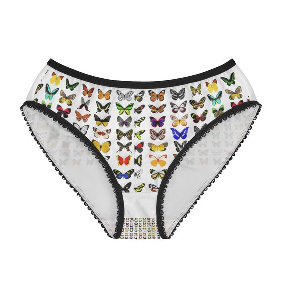 Butterfly Panties, Butterfly Underwear, Briefs, Cotton Briefs