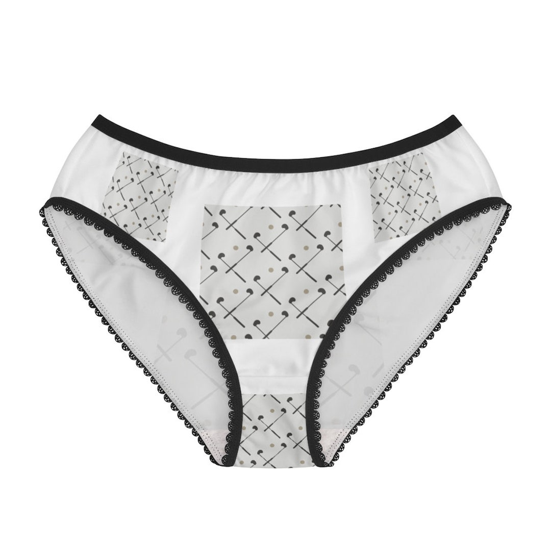 Golf Clubs and Ball Panties, Golf Clubs and Ball Underwear, Briefs